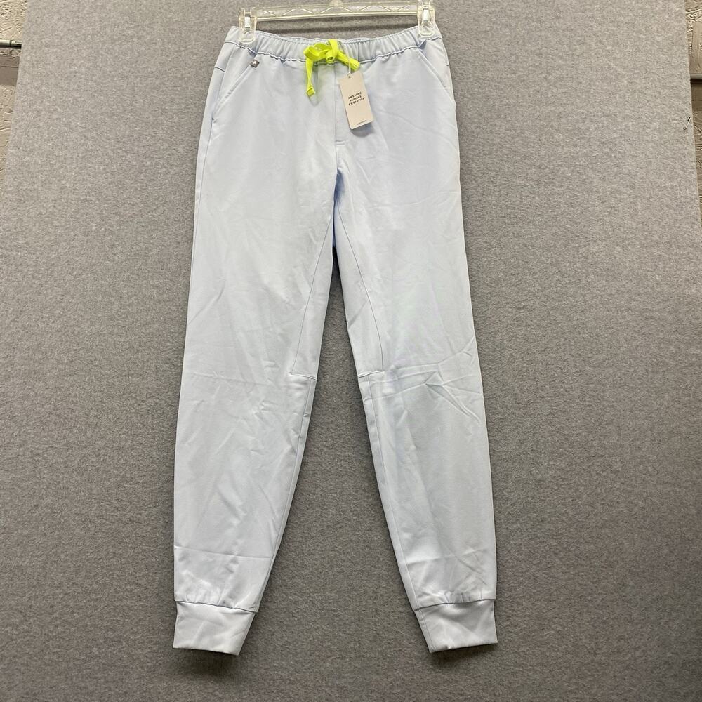 FIGS Tansen Jogger Scrub Pants Mens Blue S Tall Drawstring Pocket PO 5677 NWT